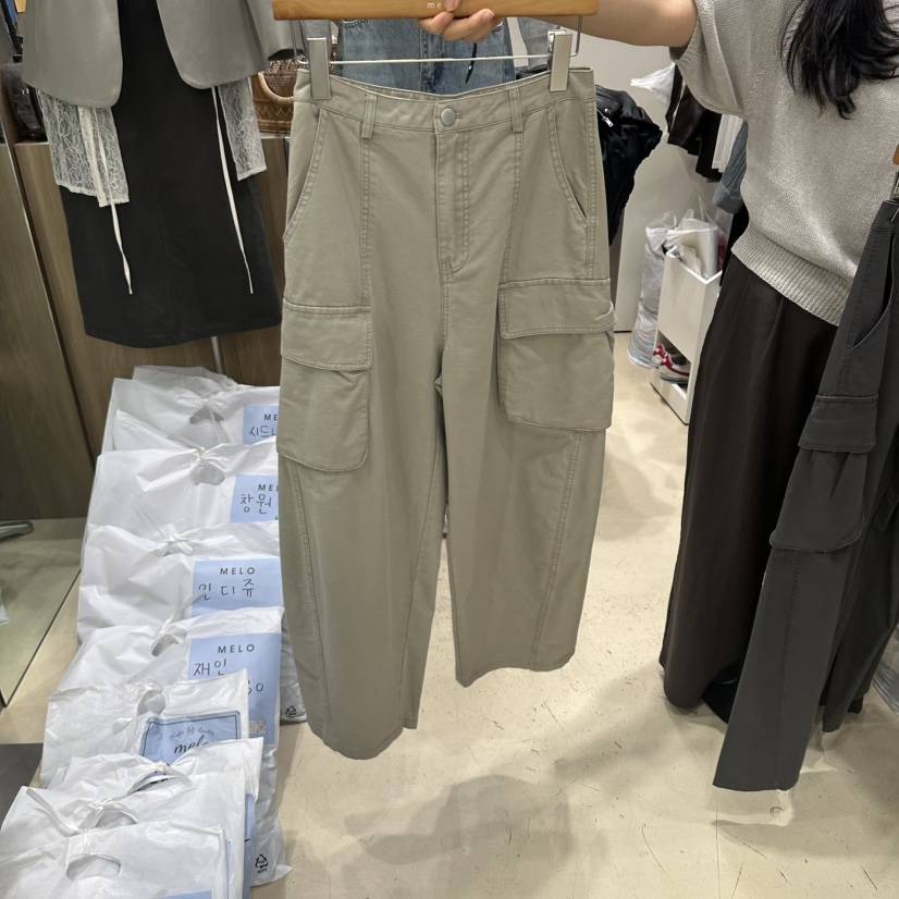 MELO東大門代購女裝新款熱賣休閑推薦時尚真品休閑褲工裝褲MELO休閑褲