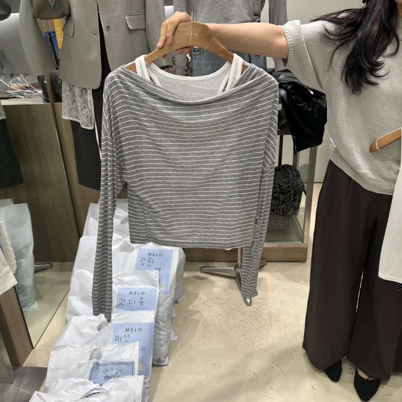 MELO東大門實拍女士新品熱賣推薦時尚休閑人氣真品套裝MELO套裝