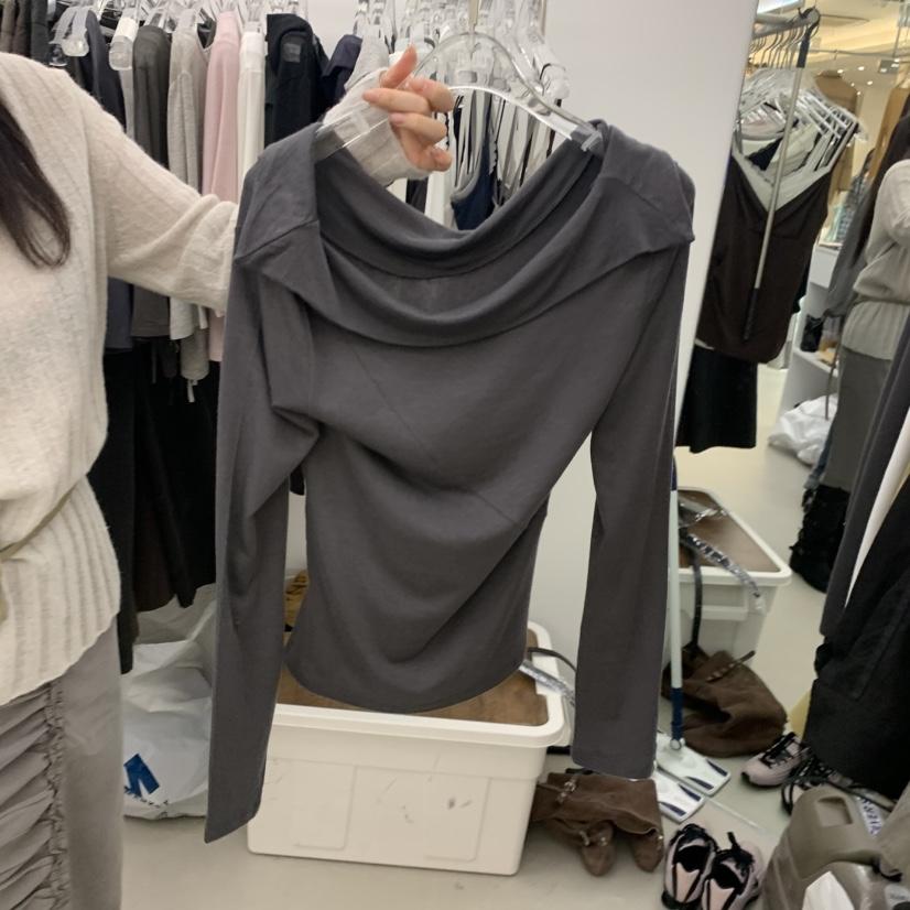PADO韓國直郵女裝新品時尚真品熱賣人氣推薦休閑長袖T恤PADO長袖T恤