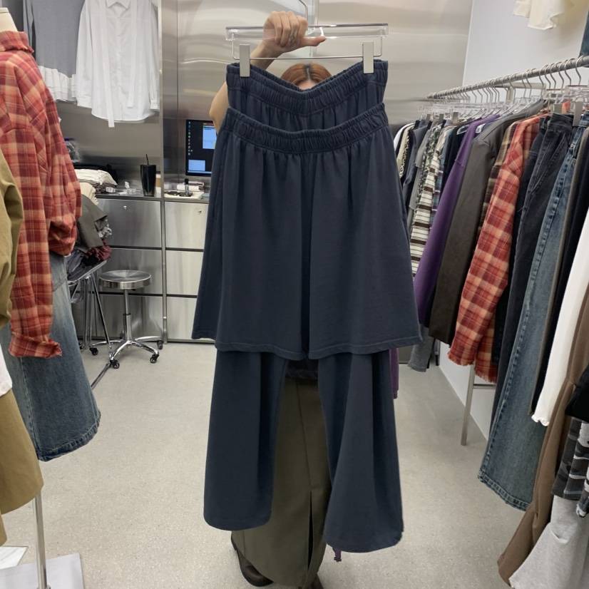 LATTEMOOD韓國代購女裝新款推薦真品熱賣裙褲套裝疊穿運動LATTEMOOD裙褲