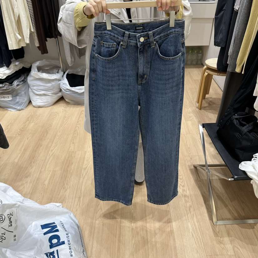 HAUS-A韓國直郵女裝新品人氣熱賣推薦真品休閑時尚牛仔褲HAUSWOMEN牛仔褲