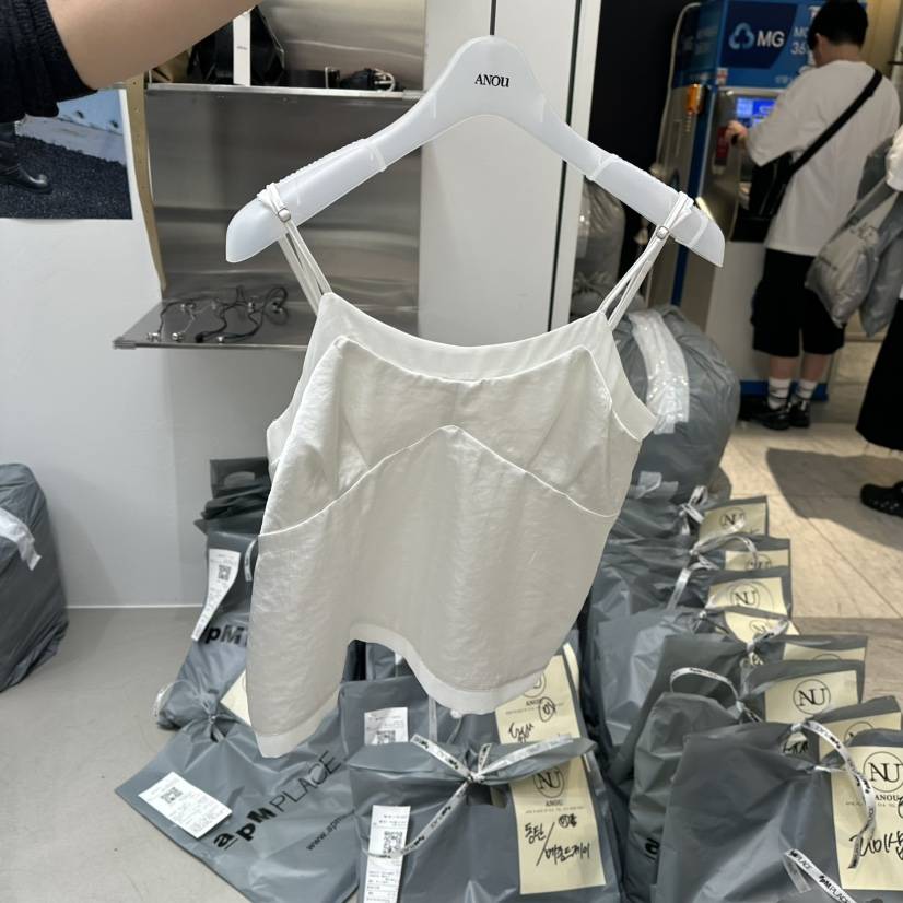 ANOU東大門實拍女士新款真品熱賣推薦時尚人氣休閑吊帶背心ANOU吊帶/背心