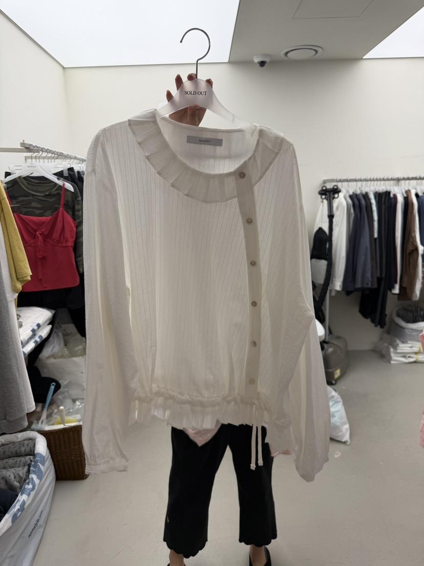 SOLD OUT東大門代購女士新品真品熱賣休閑人氣襯衫蕾絲衫SOLD OUT襯衫/蕾絲衫