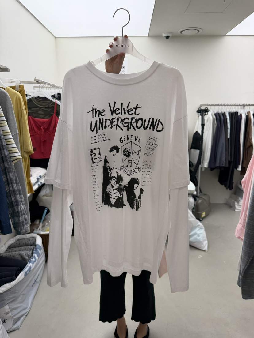 SOLD OUT東大門直郵女裝新款真品人氣推薦熱賣休閑長袖T恤SOLD OUT長袖T恤