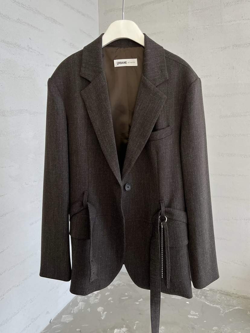 URBANE cloth東大門代購女士新品熱賣真品西裝西服含腰帶URBANE cloth西裝/西服
