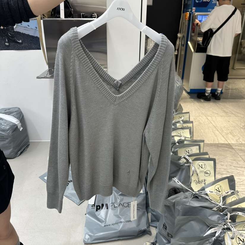 ANOU韓國代購女裝新品熱賣時尚推薦休閑真品人氣針織衫ANOU針織衫