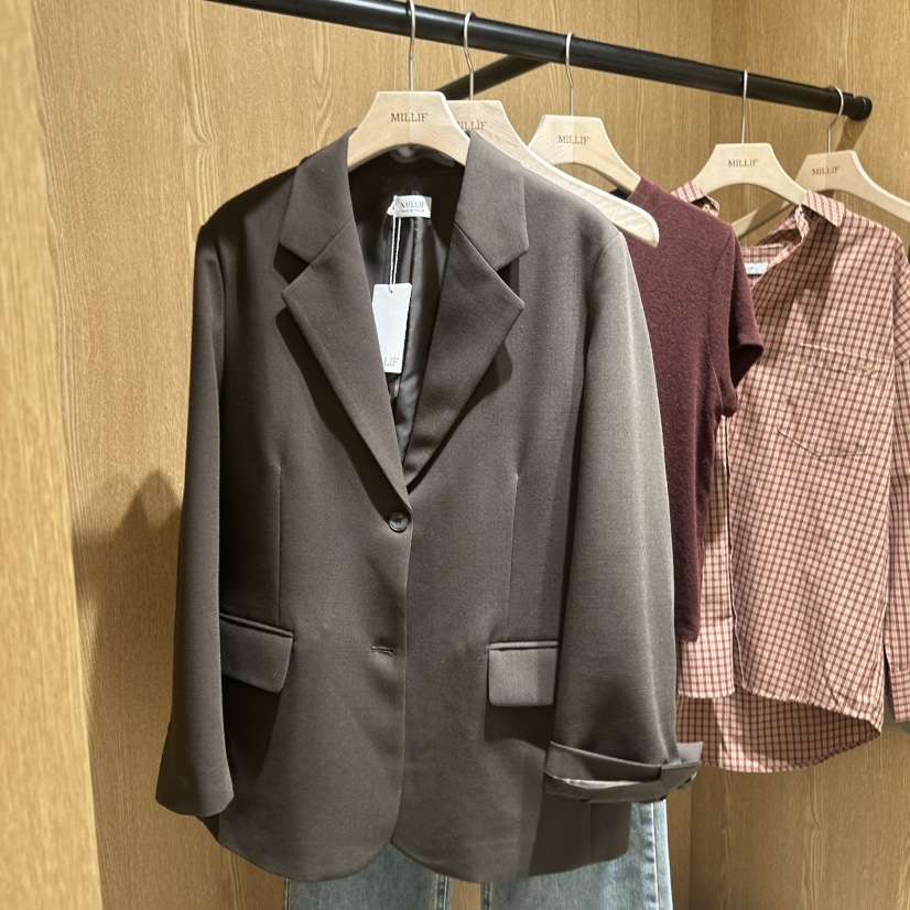 MILLIF東大門實拍女士新品休閑職業時尚人氣推薦西裝西服MILLIF西裝/西服