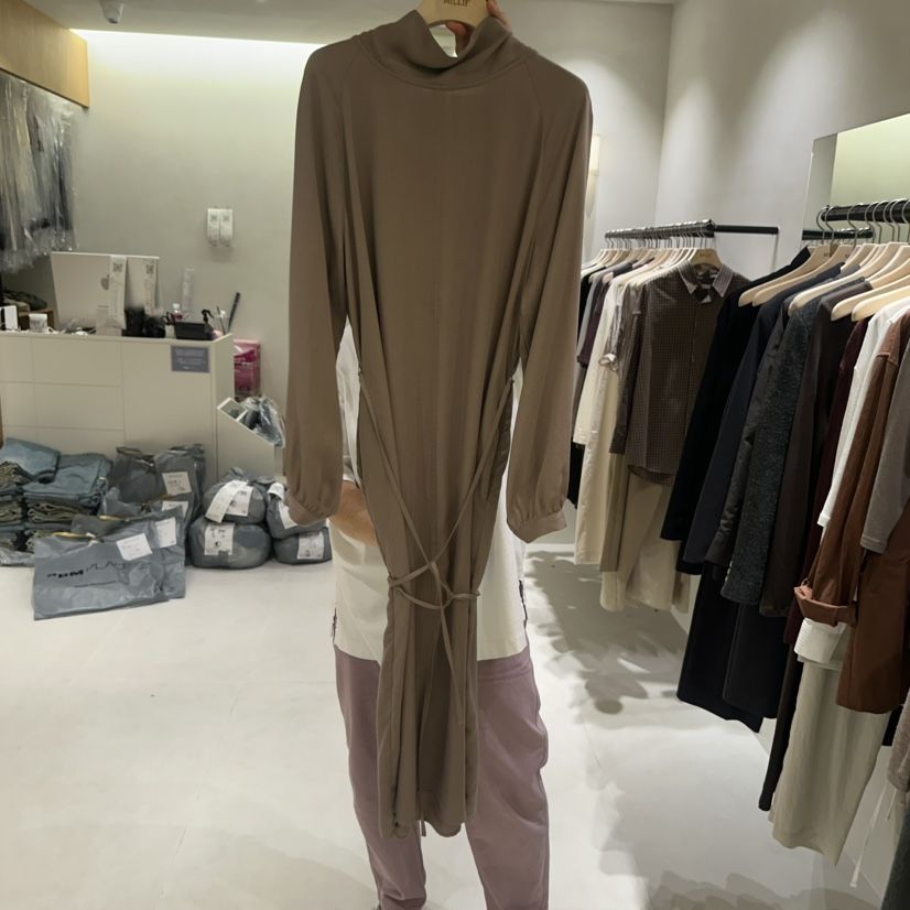 MILLIF東大門實拍女士新品人氣時尚休閑推薦熱賣連衣裙含繩MILLIF連衣裙