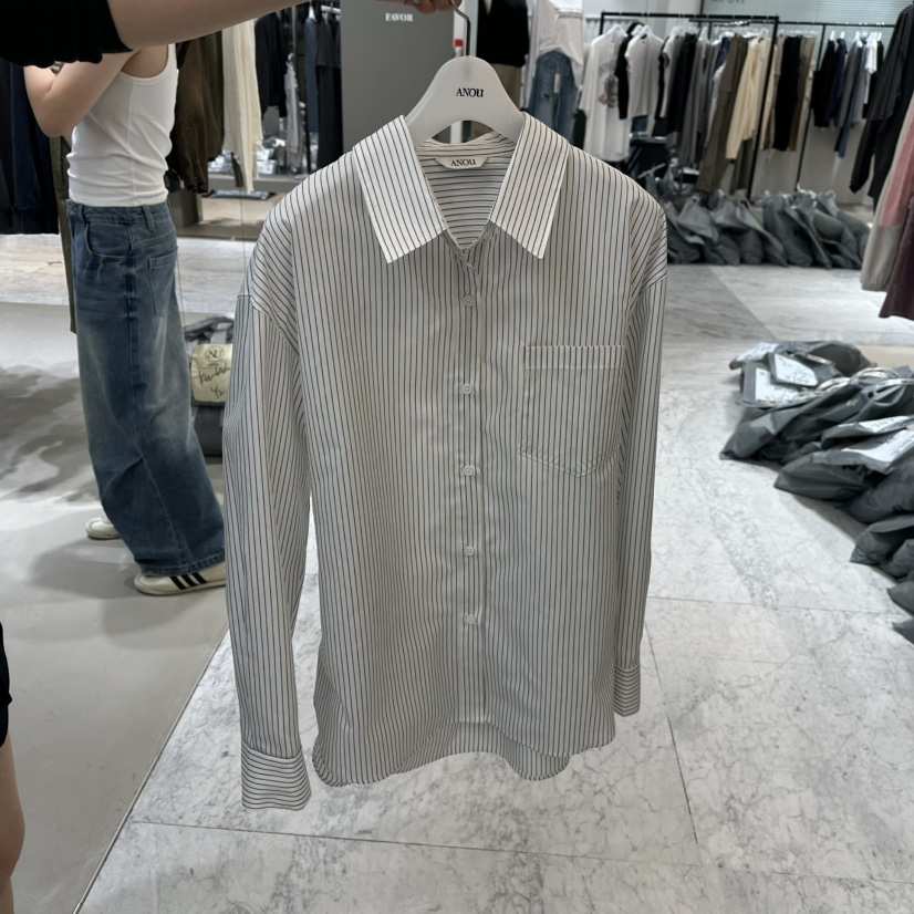 ANOU韓國直郵女裝新品休閑時尚推薦人氣熱賣真品襯衫蕾絲衫ANOU襯衫/蕾絲衫
