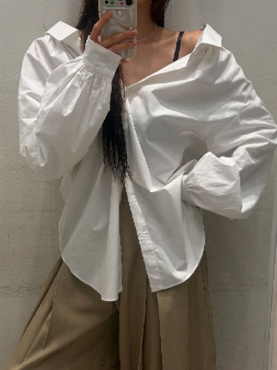 mars東大門代購女裝新品休閑時尚人氣職業襯衫蕾絲衫開衩mars襯衫/蕾絲衫
