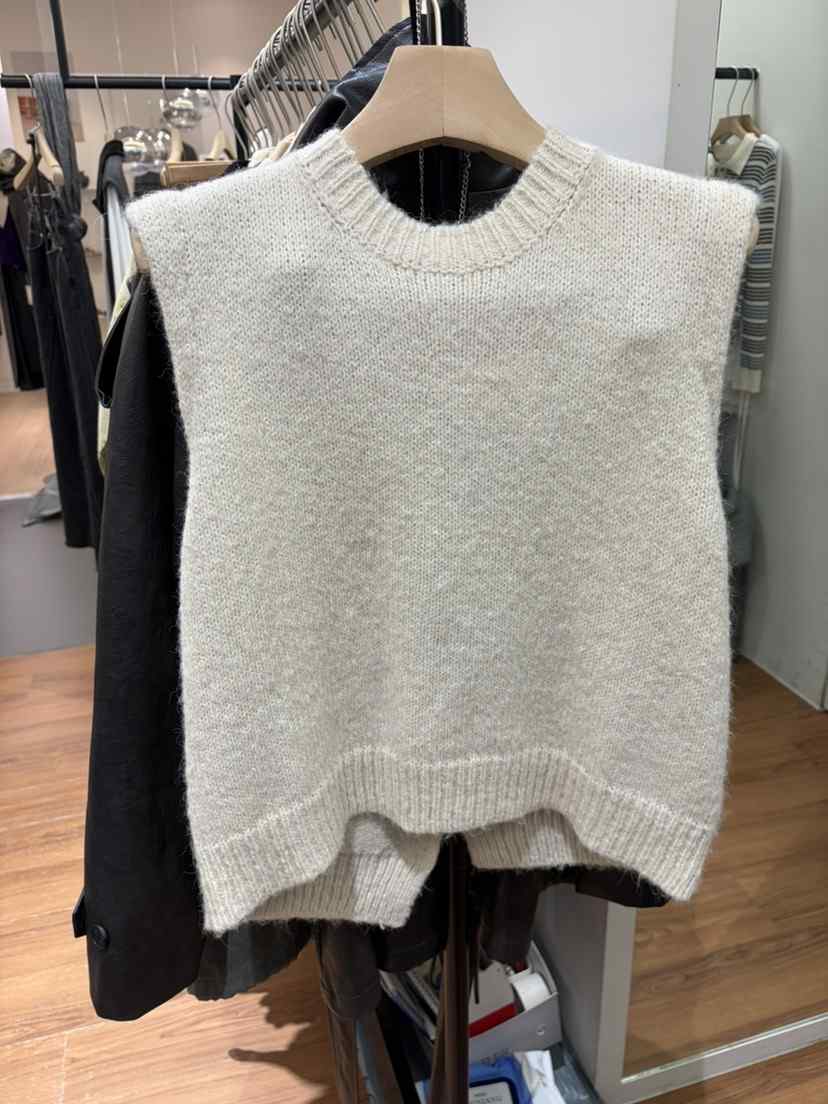 JADEMARKET韓國代購女士新品時尚職業真品人氣吊帶背心開衩JADE MARKET吊帶/背心