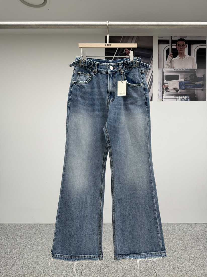 MADE-P東大門直郵女裝新品休閑人氣推薦真品時尚牛仔褲雙面MADE-P牛仔褲