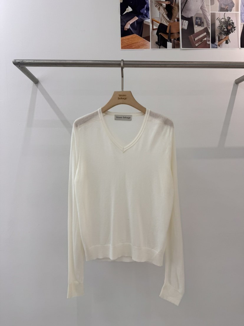 WEAUE SELVAGE東大門實拍女裝新品真品休閑職業人氣針織衫Weave Selvage針織衫