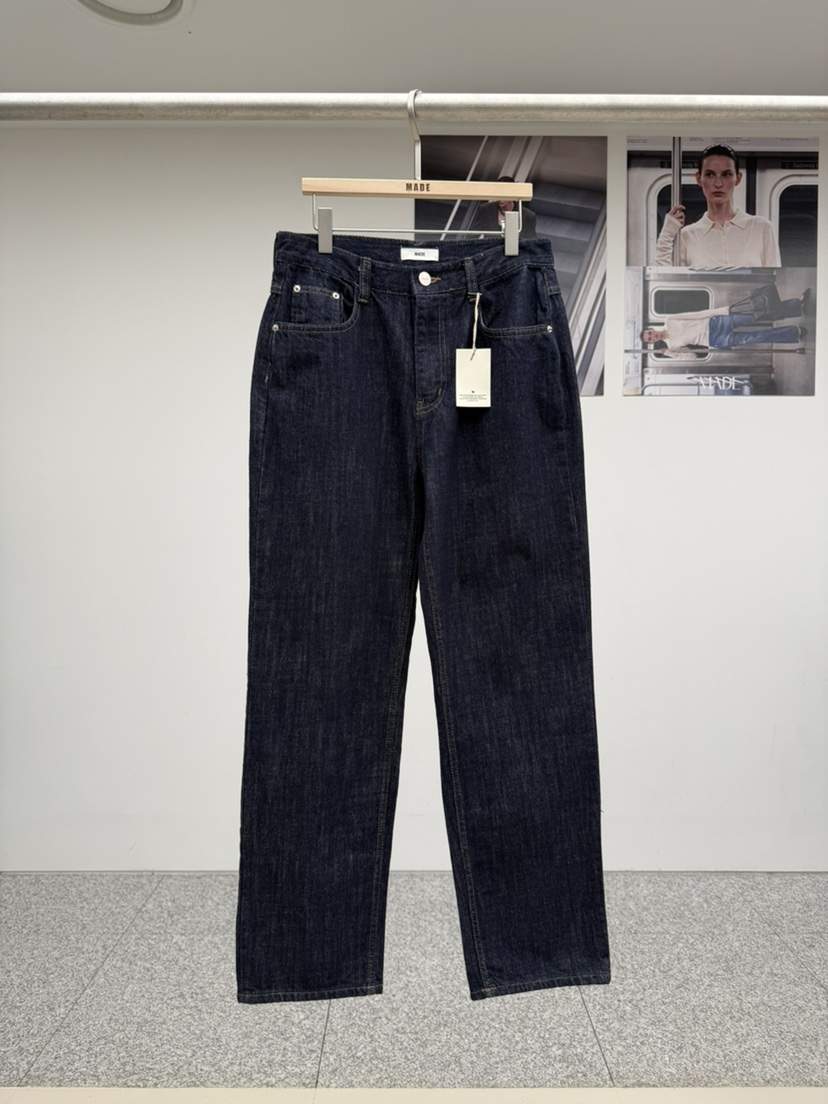 MADE-P東大門實拍女裝新品熱賣推薦人氣真品時尚休閑牛仔褲MADE-P牛仔褲