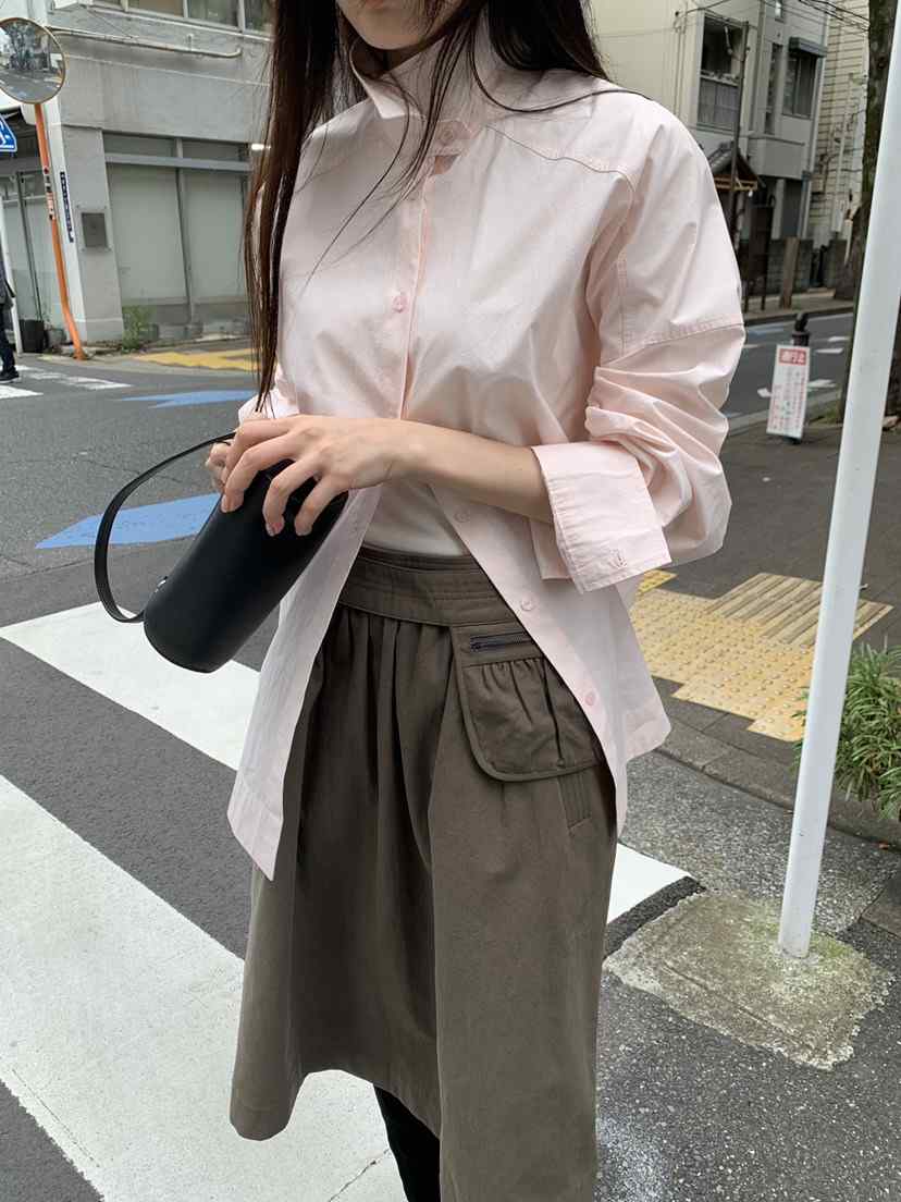 LOGARDEN韓國直郵女裝新款職業真品休閑熱賣時尚襯衫蕾絲衫LO GARDEN襯衫/蕾絲衫