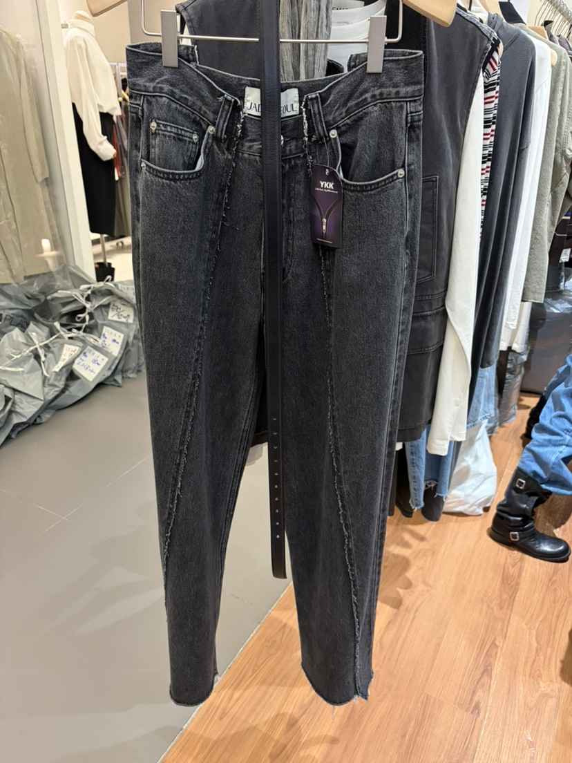 JADEMARKET韓國直郵女裝新品時尚人氣推薦牛仔褲不含腰帶JADE MARKET牛仔褲