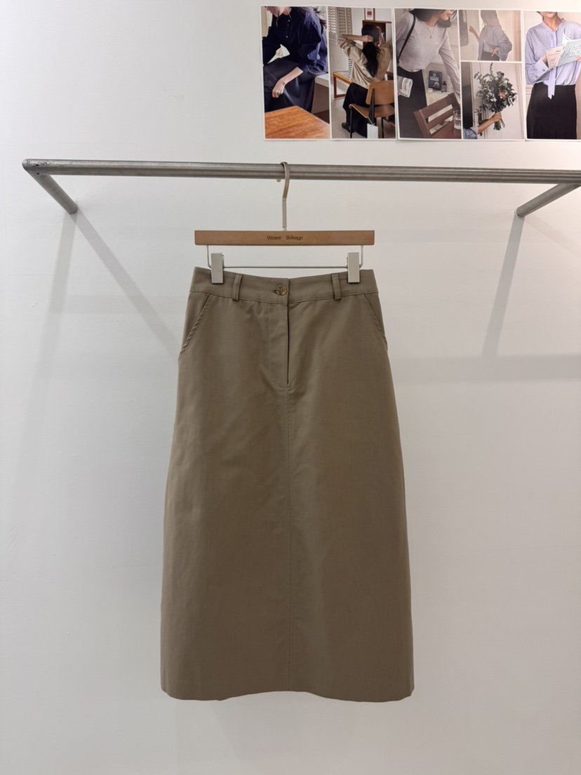 WEAUE SELVAGE韓國直郵女裝新品熱賣真品人氣推薦休閑長裙Weave Selvage長裙