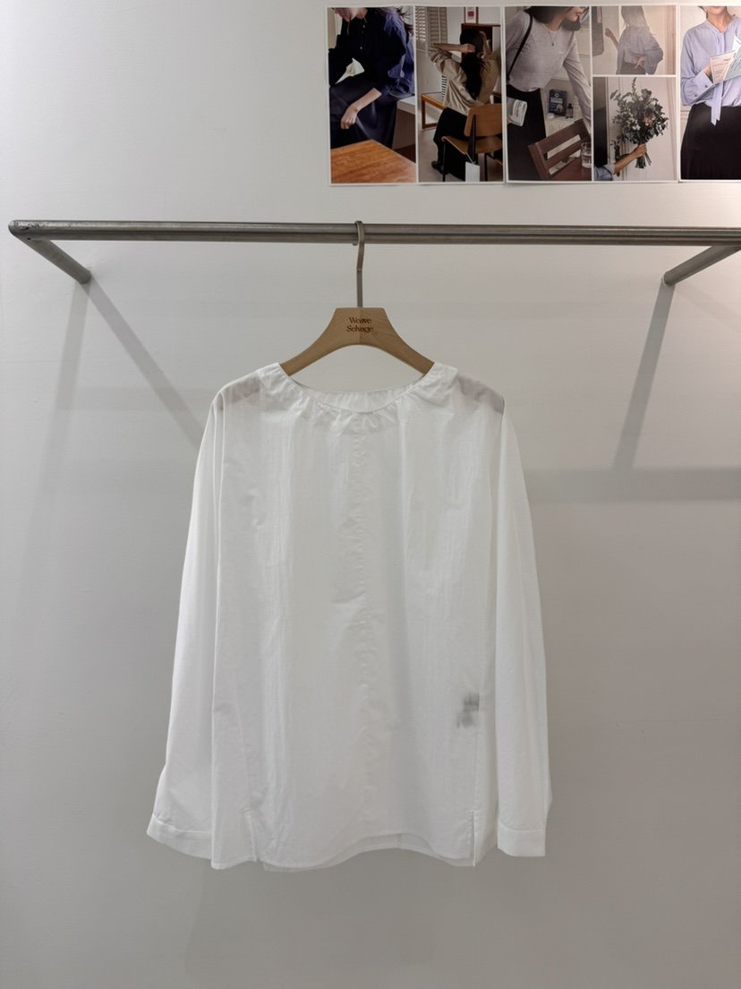 WEAUE SELVAGE東大門代購女裝新款熱賣真品休閑襯衫蕾絲衫Weave Selvage襯衫/蕾絲衫