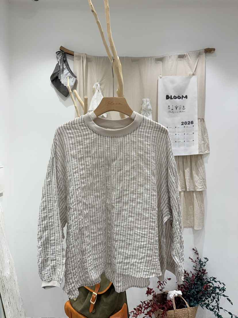 BLOOM韓國直郵女士新品推薦時尚人氣熱賣休閑真品襯衫蕾絲衫BLOOM-S襯衫/蕾絲衫