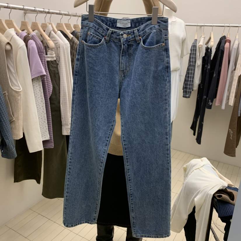 THEPLAN韓國代購女裝新品真品推薦休閑人氣時尚熱賣牛仔褲THE PLAN牛仔褲