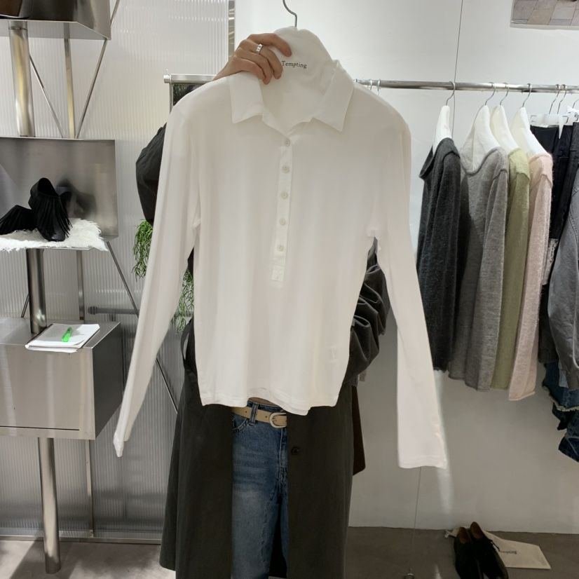 TEMPTING東大門實拍女裝新品人氣推薦休閑時尚真品長袖T恤TEMPTING長袖T恤