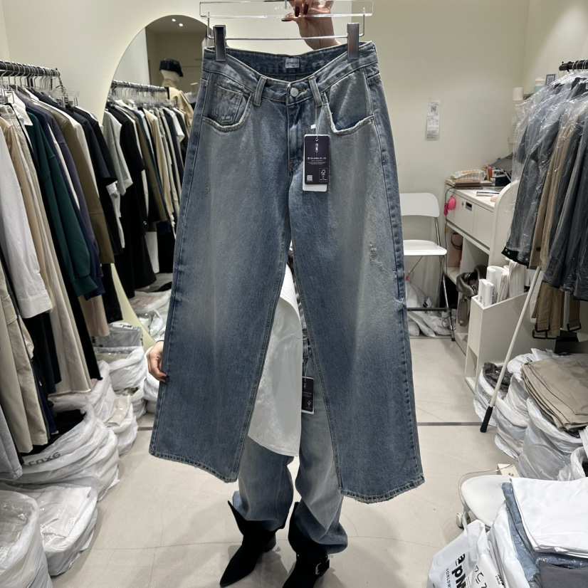 AT THE END東大門代購女士新品推薦時尚人氣熱賣牛仔褲AT THE END牛仔褲