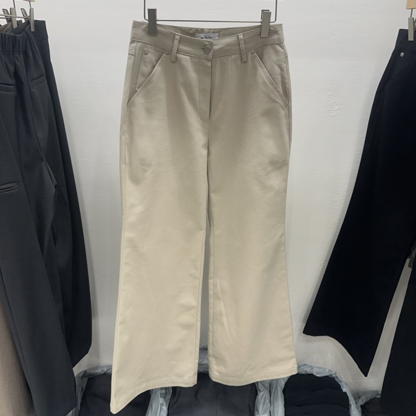 THE VALUE東大門實拍女士新品人氣推薦熱賣休閑褲人字紋THE VALUE休閑褲