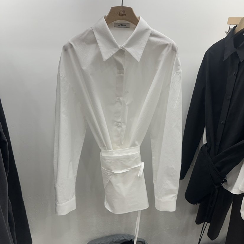 THE VALUE韓國代購女士新品推薦真品熱賣休閑襯衫蕾絲衫THE VALUE襯衫/蕾絲衫
