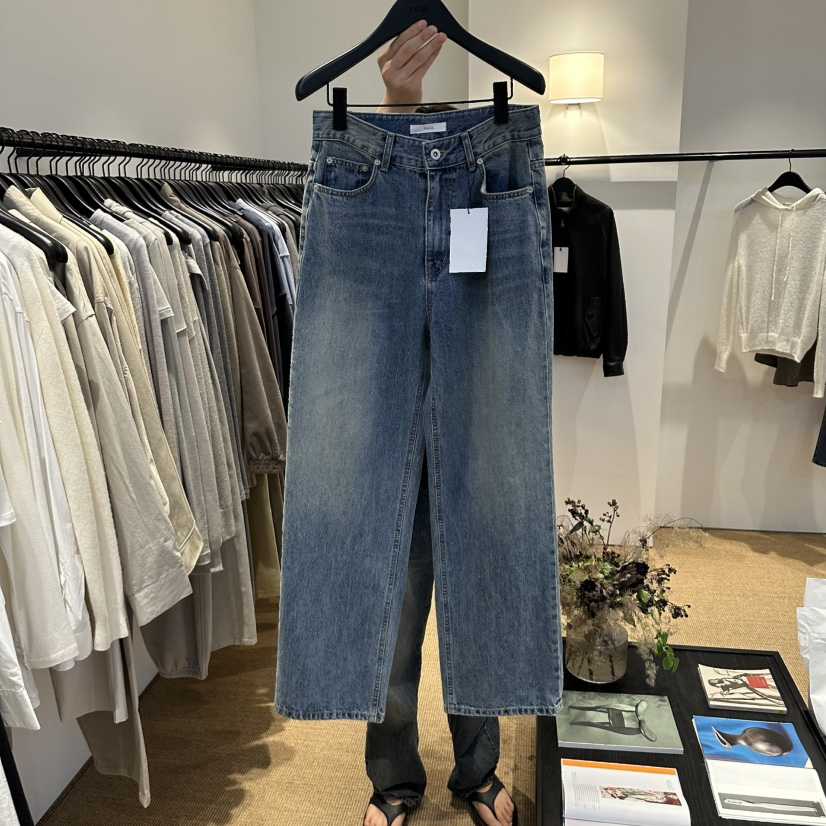 PAUSE東大門實拍女裝新品真品休閑推薦熱賣人氣時尚牛仔褲musk牛仔褲
