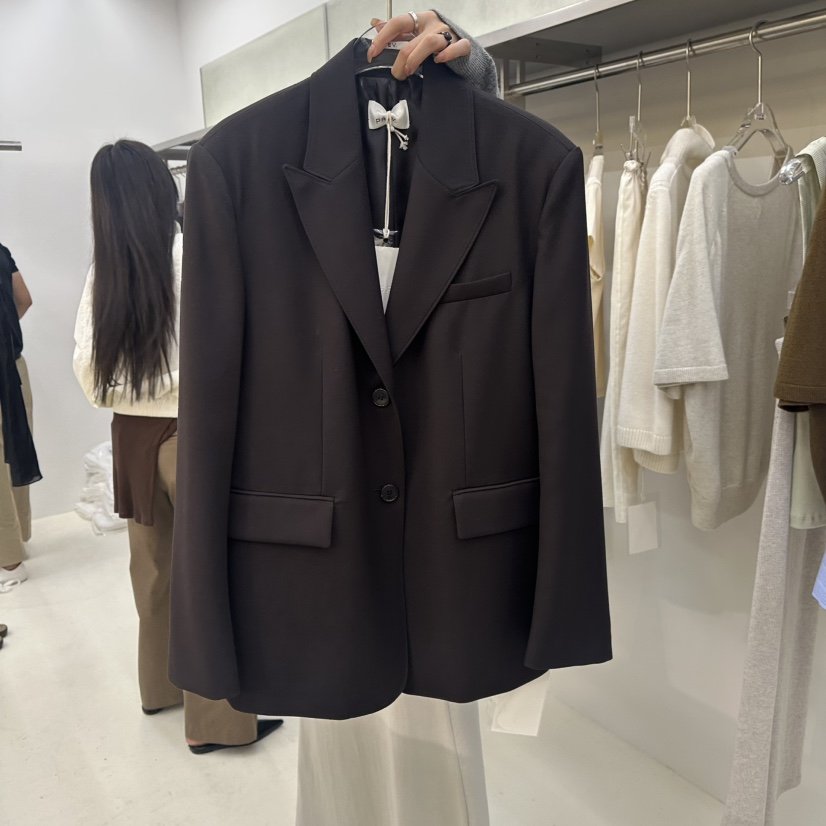 PREV.韓國直郵女士新款休閑熱賣真品推薦人氣夾克羊毛混紡PREV.夾克