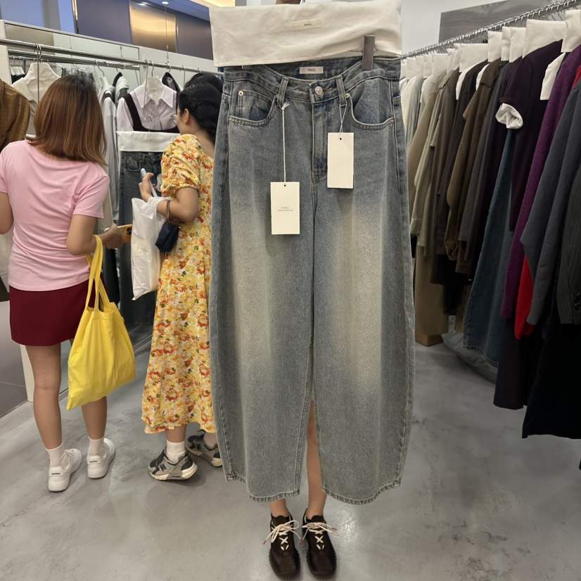 PAVEL韓國代購女裝新款人氣休閑推薦時尚熱賣真品牛仔褲PAVEL牛仔褲