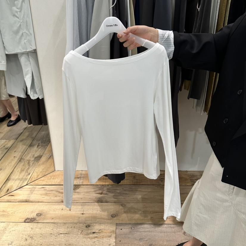 CREAM VILLA東大門直郵女士新品真品長袖T恤CREAM VILLA長袖T恤