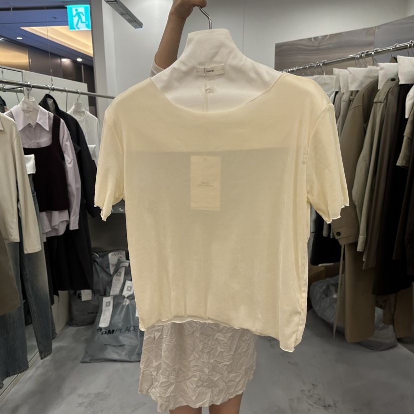 PAVEL東大門直郵女裝新品人氣推薦時尚真品熱賣休閑T恤絲絨PAVELT恤