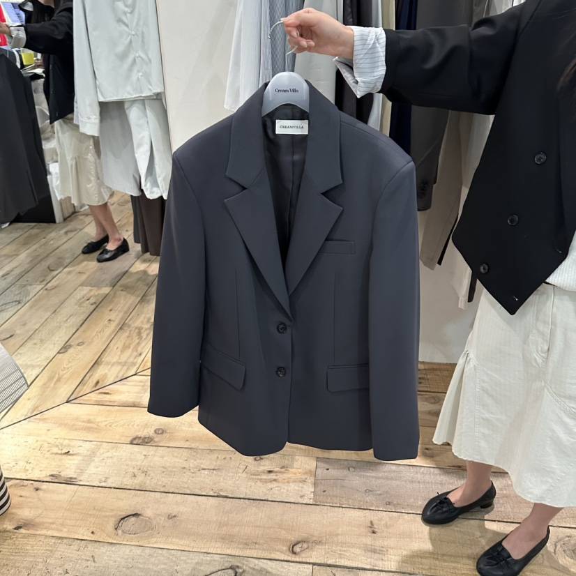 CREAM VILLA韓國直郵女士新品休閑西裝西服CREAM VILLA西裝/西服
