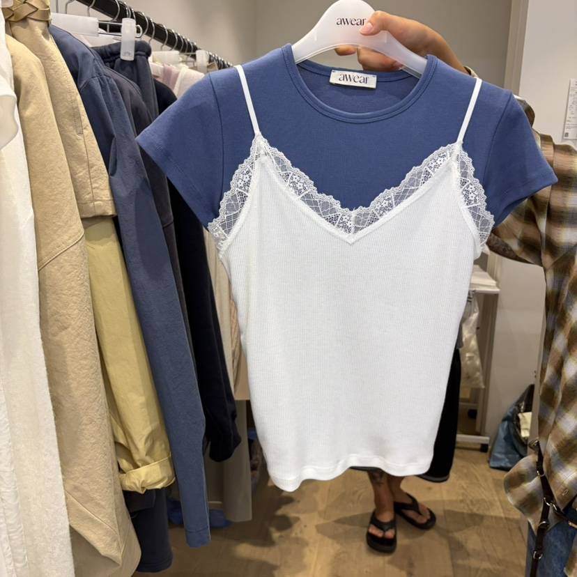 RUMIRU/AWEAR東大門代購女裝新品時尚吊帶背心不含內搭無袖awear/RUMIRU吊帶/背心
