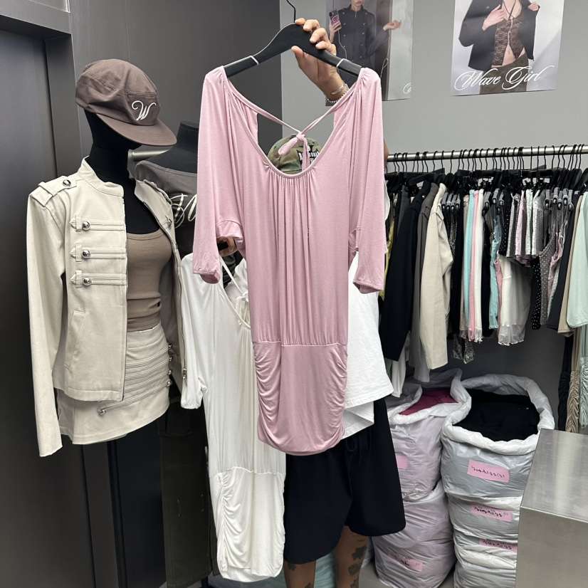 WAVE東大門代購女士新品真品休閑推薦時尚人氣熱賣連衣裙WAVE連衣裙