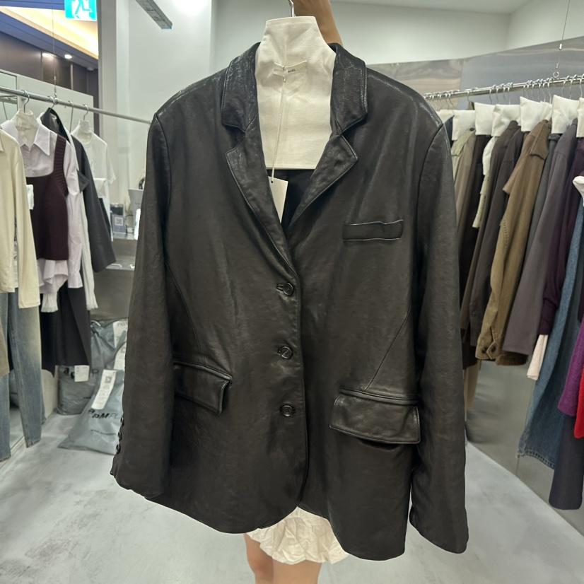PAVEL韓國代購女裝新品推薦休閑時尚人氣熱賣真品皮衣PAVEL皮衣