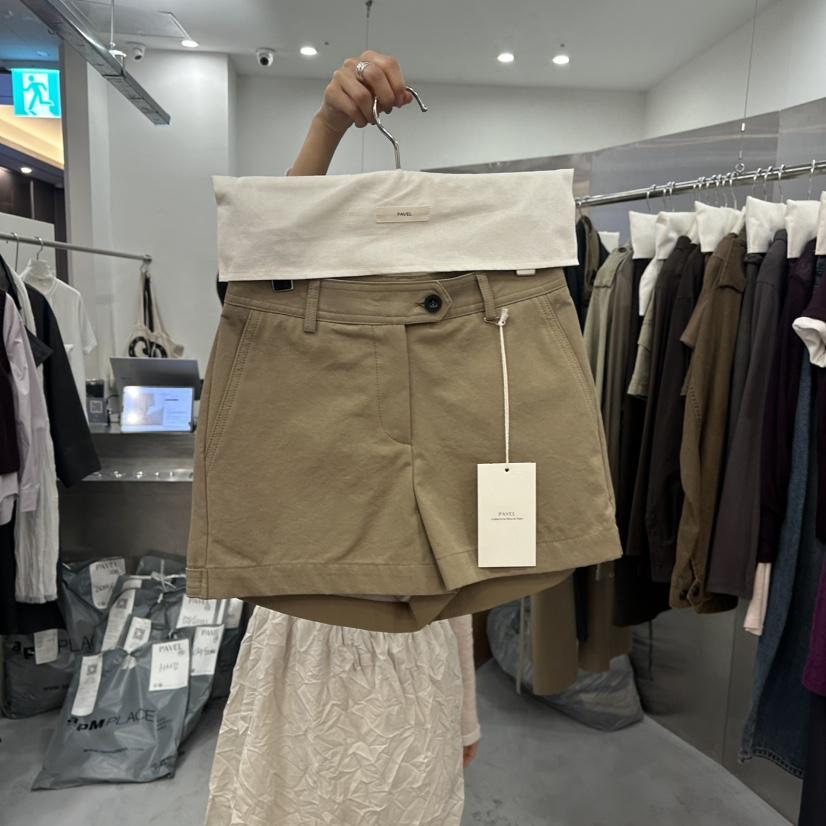 PAVEL韓國直郵女士新品時尚人氣熱賣休閑推薦真品短褲PAVEL短褲