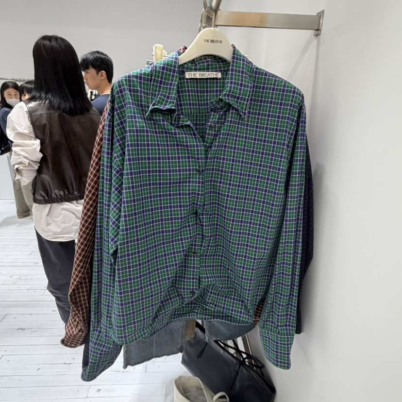 BREATHE韓國直郵女裝新品真品時尚推薦休閑人氣襯衫蕾絲衫BREATHE襯衫/蕾絲衫
