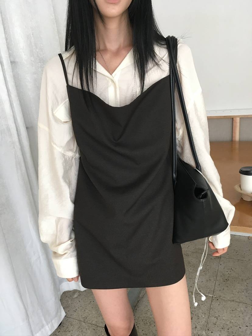 2S1 STUDIO東大門實拍女裝新品推薦熱賣時尚連衣裙不含內搭2S1 STUDIO連衣裙