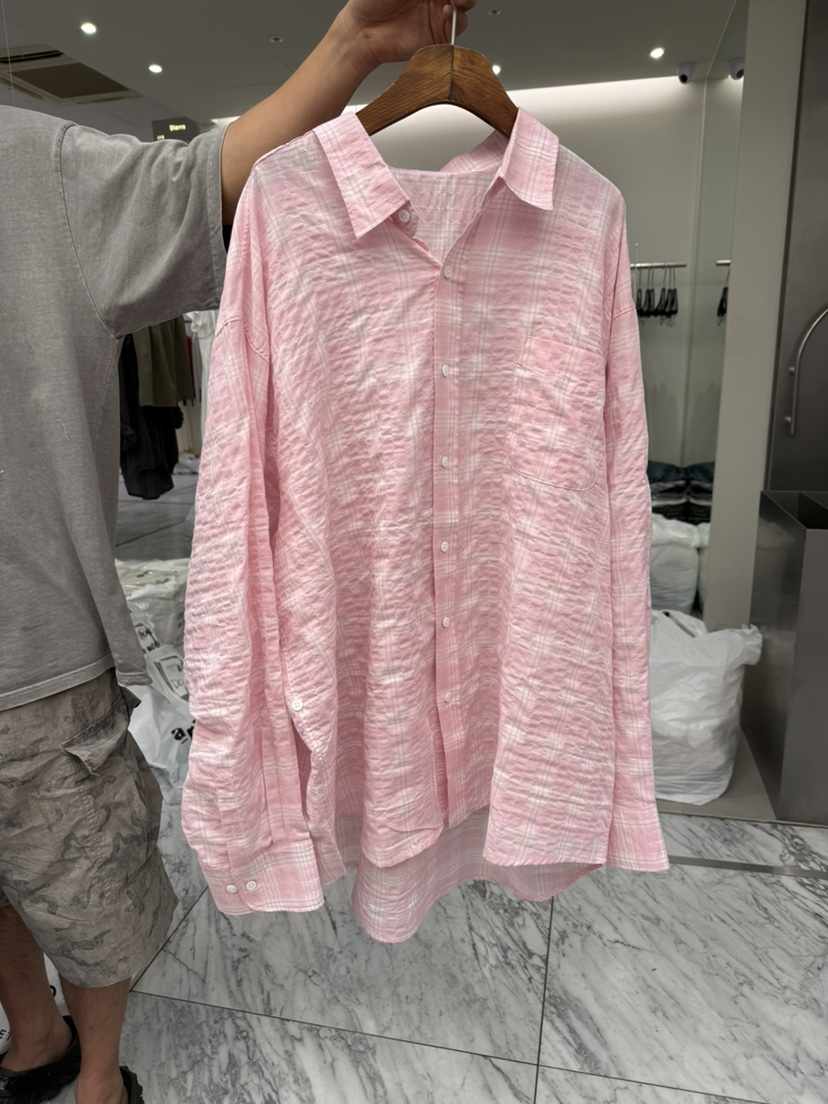 PAIRING東大門代購女裝新品推薦真品時尚熱賣襯衫蕾絲衫格子PAIRING襯衫/蕾絲衫