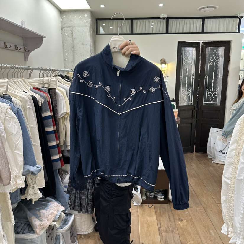BY FLOW東大門代購女士新品真品推薦時尚熱賣人氣休閑夾克BY FLOW夾克