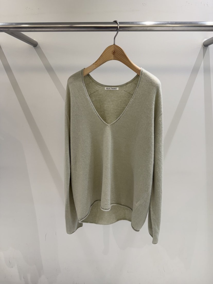 SELECT MARKET東大門直郵女裝新品休閑熱賣真品針織衫V領SELECT MARKET針織衫