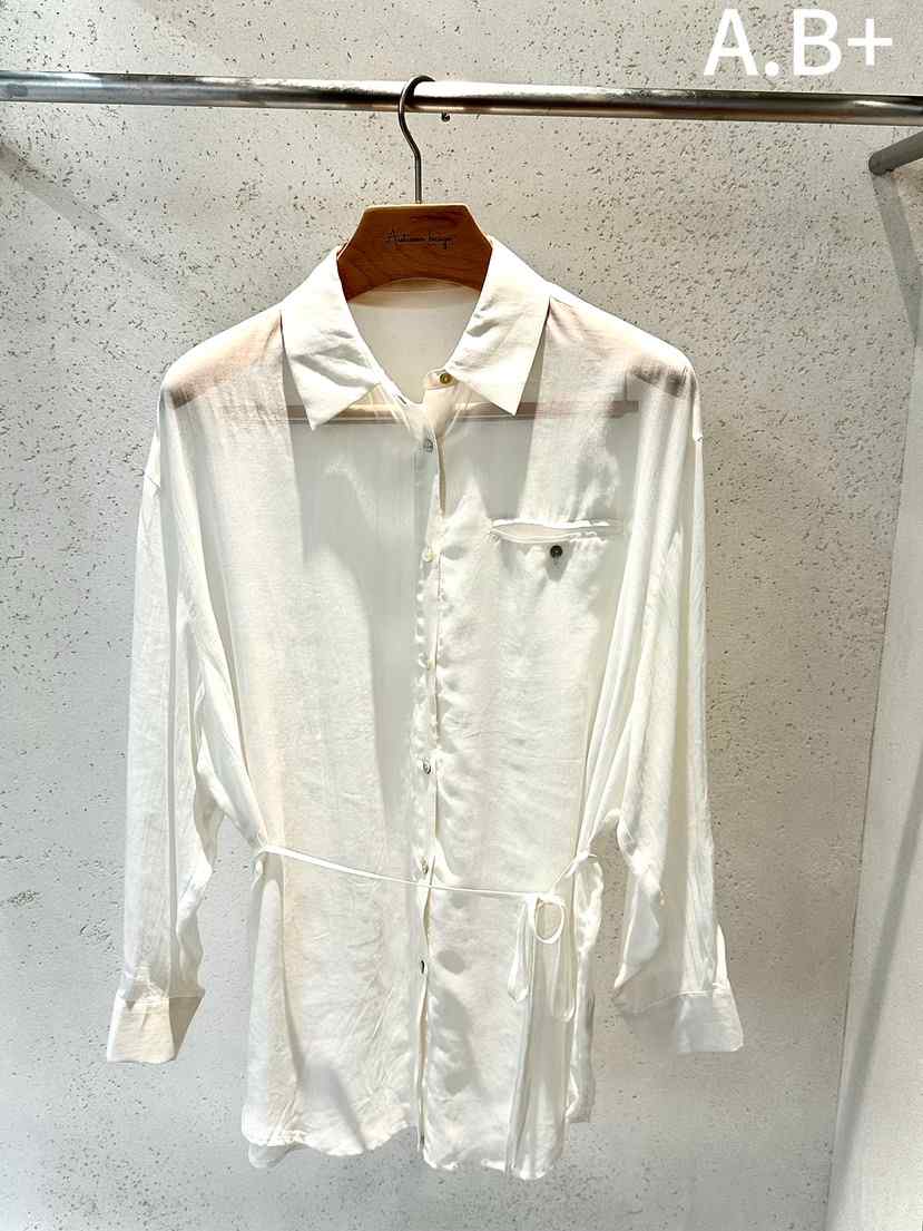 AUTUMN BEIGE東大門代購女裝新品真品推薦襯衫蕾絲衫含繩AUTUMN BEIGE襯衫/蕾絲衫