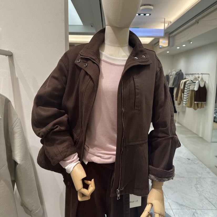 BLUEI-D/N SHARP韓國直郵女裝新品推薦時尚真品休閑夾克Blue i-d/N SHARP夾克