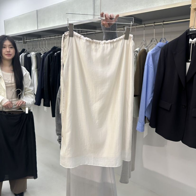 PREV.東大門直郵女士新品真品時尚半身裙中短裙里外穿緞面PREV.半身裙/中短裙