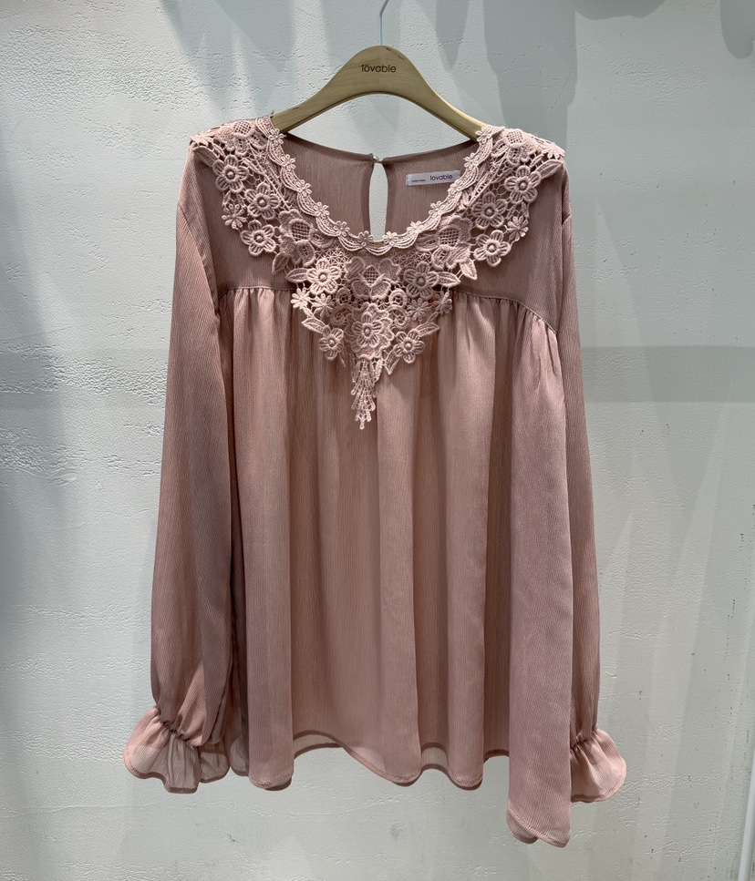 LOVABLE-L東大門代購女士新品真品熱賣時尚推薦襯衫蕾絲衫LOVABLE襯衫/蕾絲衫