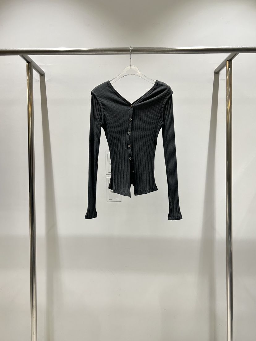 CESTLAVIE東大門實拍女裝新品人氣真品開衫染色開衫豬皮羅紋CESTLAVIE開衫