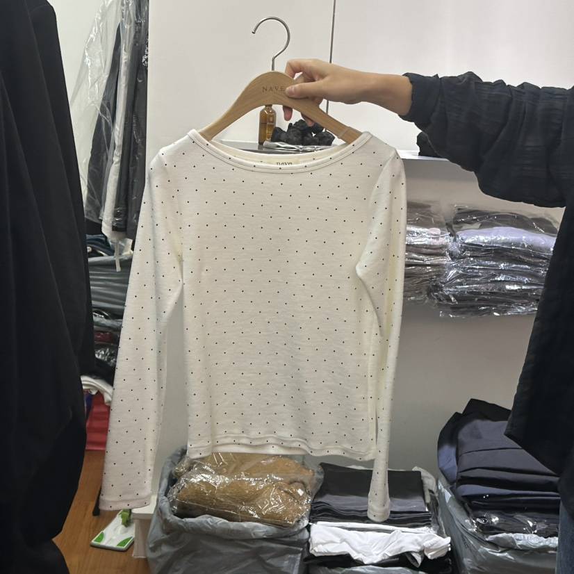 NAVE東大門代購女士新款時尚推薦人氣休閑熱賣真品長袖T恤nave長袖T恤