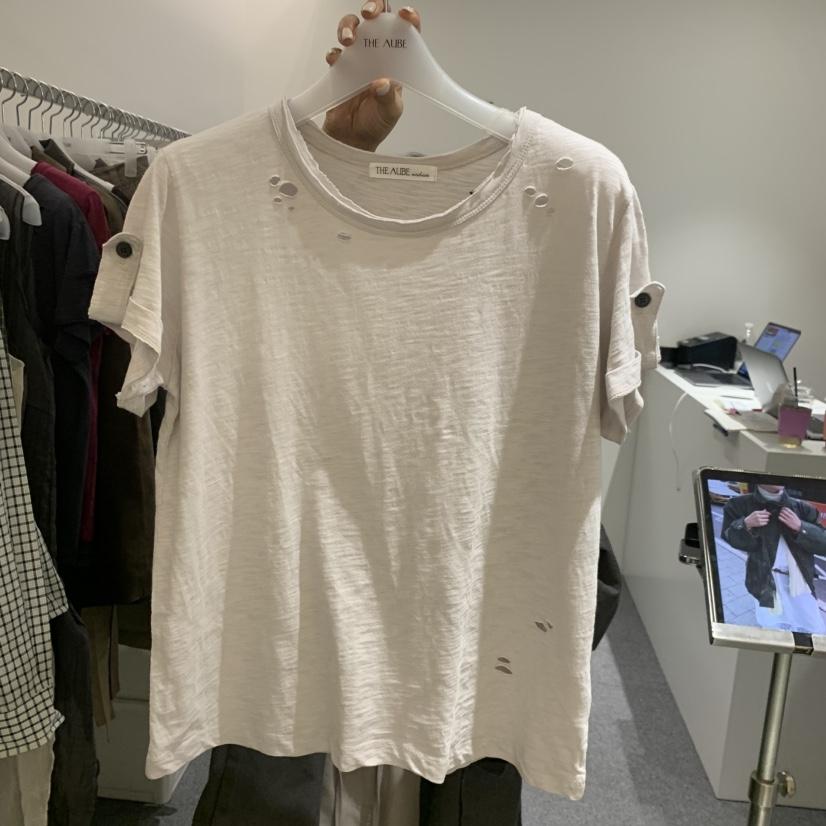 AUBE東大門直郵女裝新品人氣熱賣推薦休閑時尚真品T恤THE AUBET恤